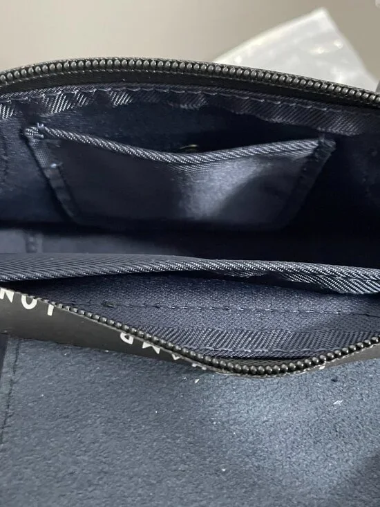 NWT Longchamp Le Pliage Energy XS Navy 2Way Tote Canvas Mini Crossbody Makeup - Picture 9 of 10